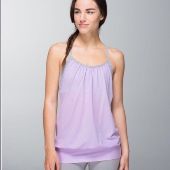 lululemon no limits tank purple